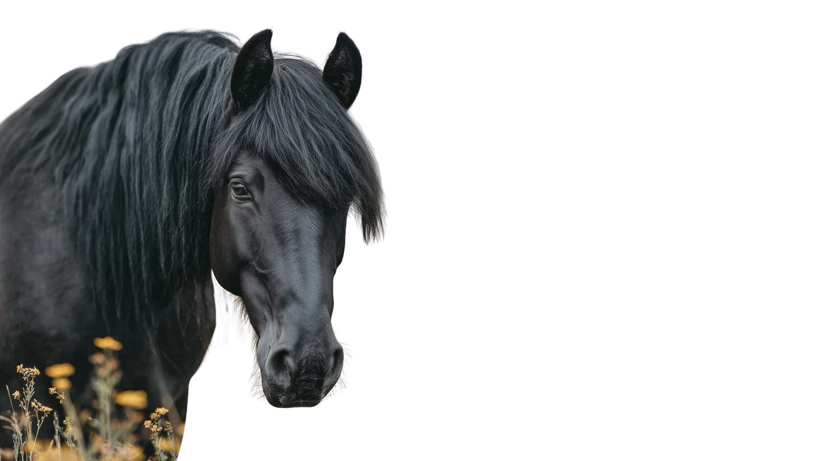 Cavalo em hípica gerenciada pela Domus